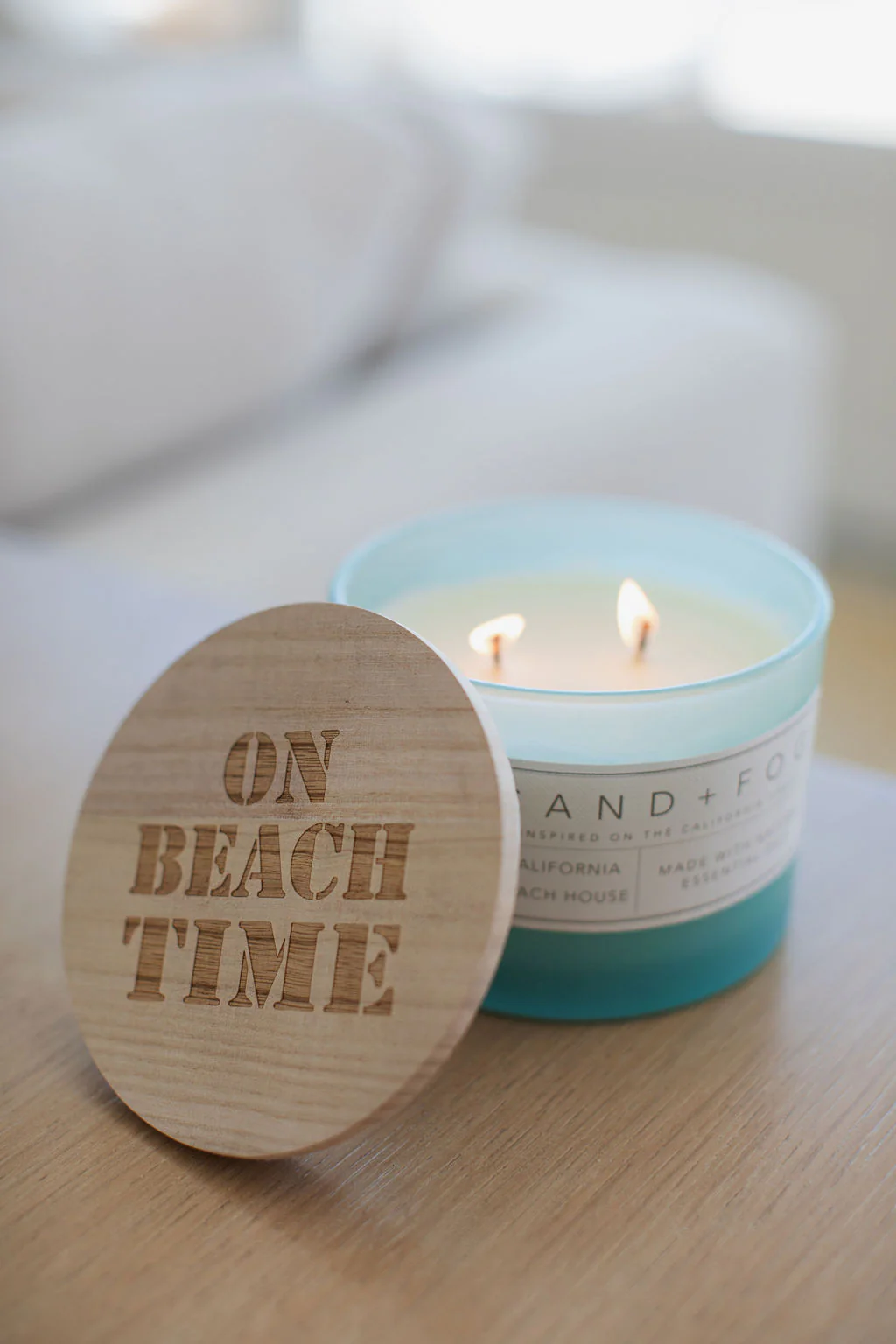 California Beach House 12 oz scented candle - Image 5