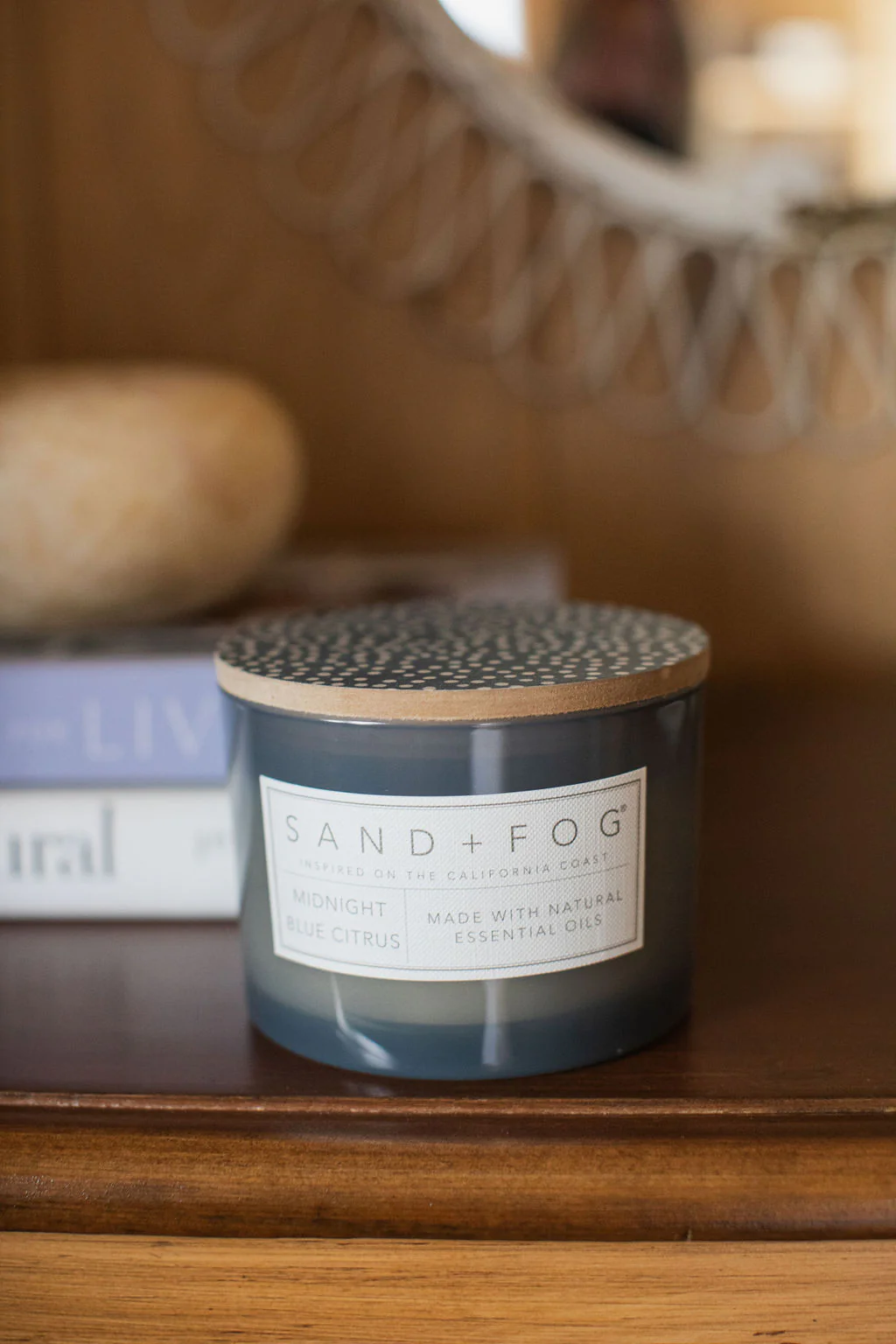 Midnight Blue Citrus 12 oz scented candle - Image 5