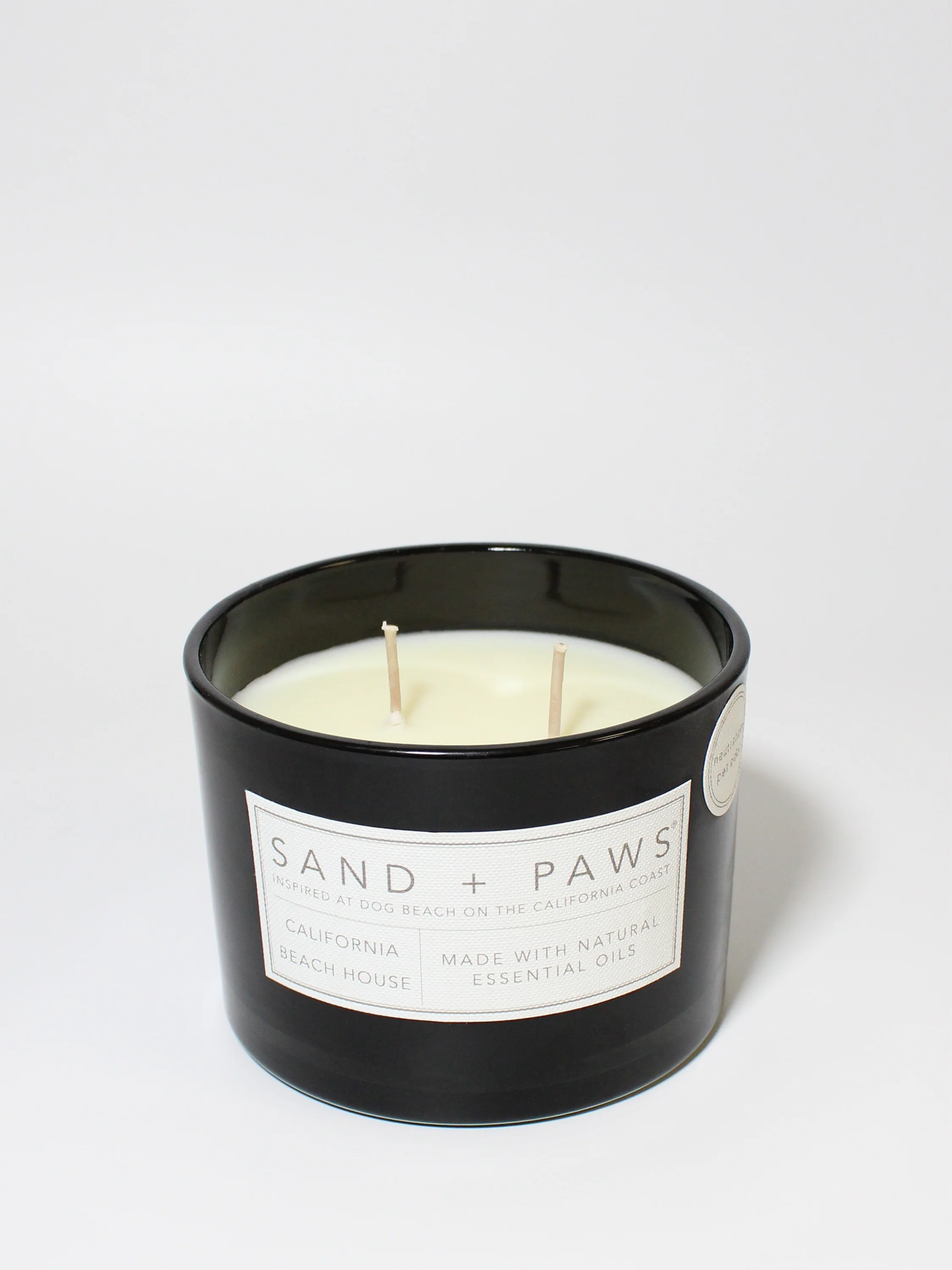 Sand + Paws California Beach House 12 oz scented candle - Image 3