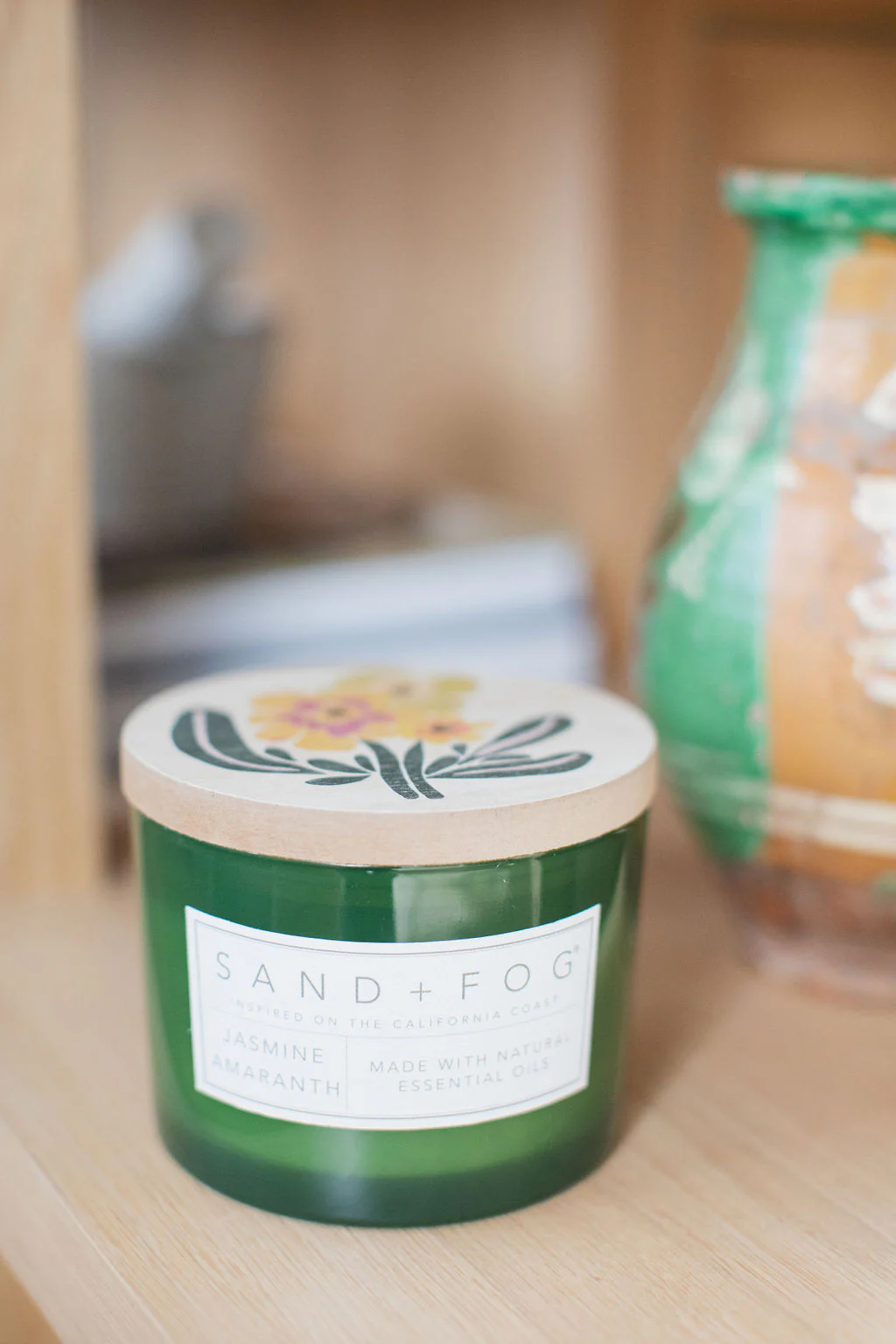 Jasmine Amaranth 12 oz scented candle - Image 5