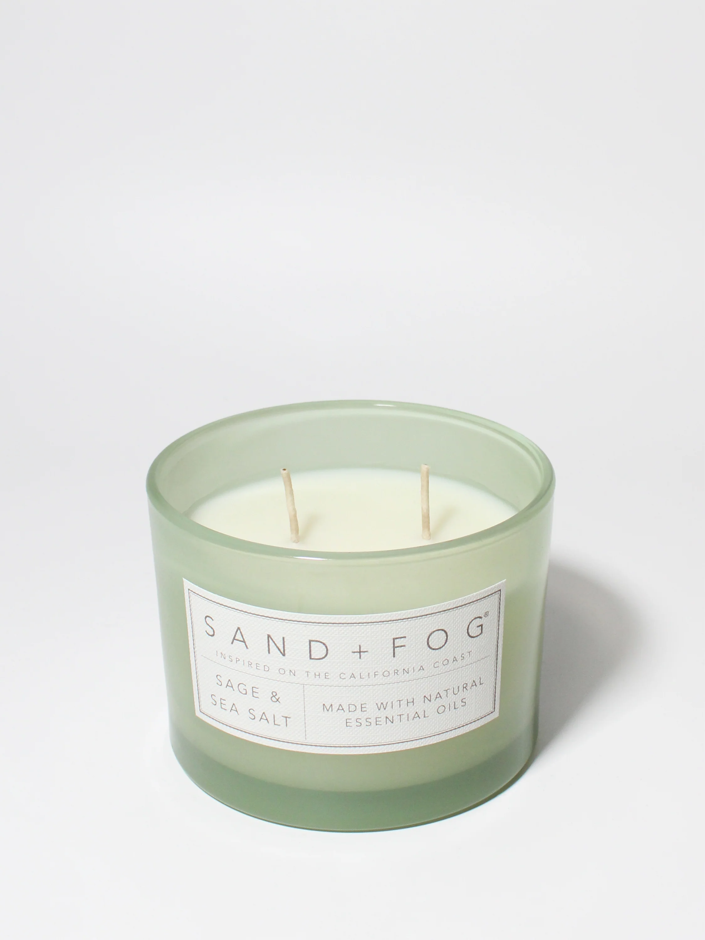 Sage & Sea Salt 12 oz scented candle - Image 3