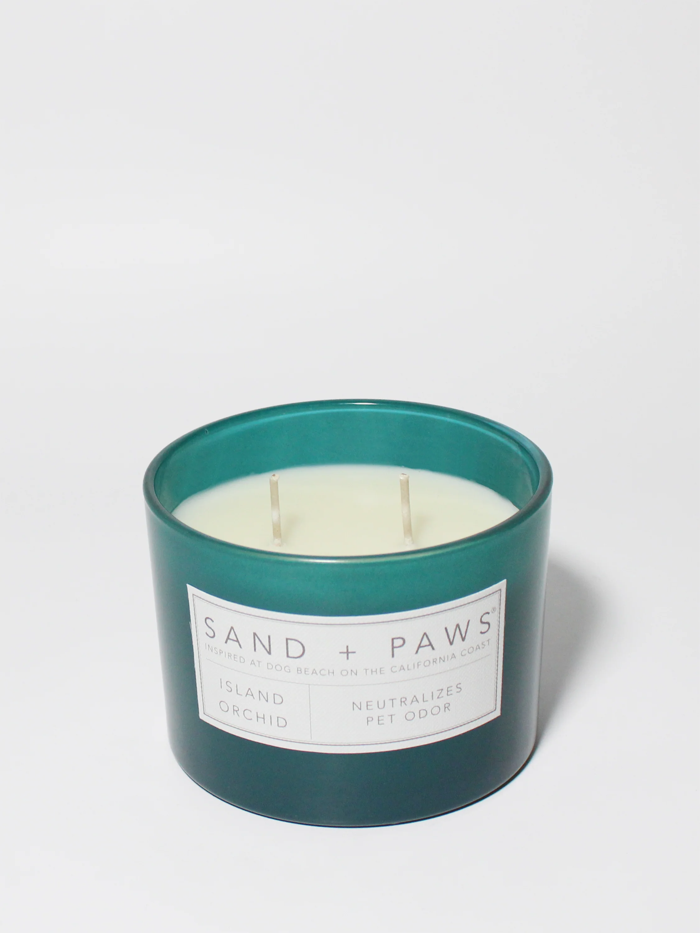 Sand + Paws Island Orchid 12 oz scented candle - Image 3